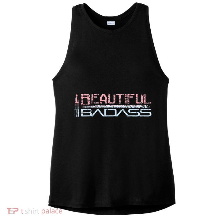 Beautiful Badass Ladies PosiCharge Tri-Blend Wicking Tank