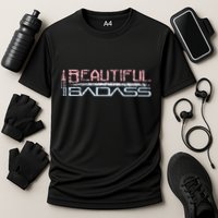 Beautiful Badass Cooling Performance Crew T-Shirt