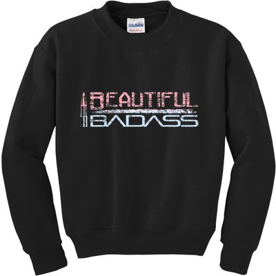Beautiful Badass Kids Sweatshirt