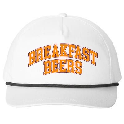 Breakfast Beer Snapback Five-Panel Rope Hat