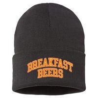 Breakfast Beer Sustainable Knit Beanie