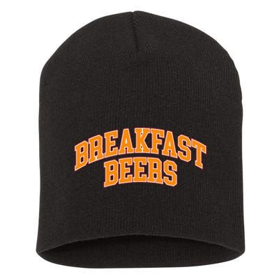 Breakfast Beer Short Acrylic Beanie