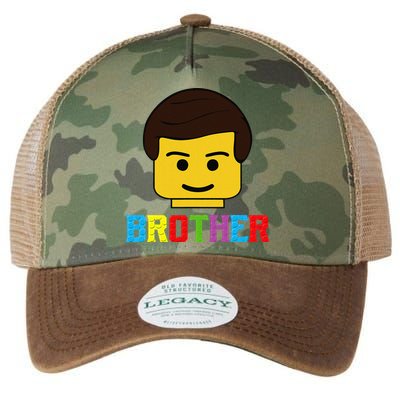 Block Brick Building Brother Master Builder Matching Family Legacy Tie Dye Trucker Hat