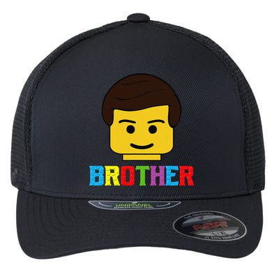 Block Brick Building Brother Master Builder Matching Family Flexfit Unipanel Trucker Cap