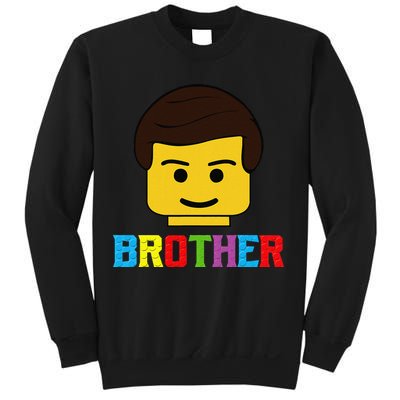 Block Brick Building Brother Master Builder Matching Family Sweatshirt