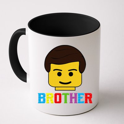 Block Brick Building Brother Master Builder Matching Family Mug