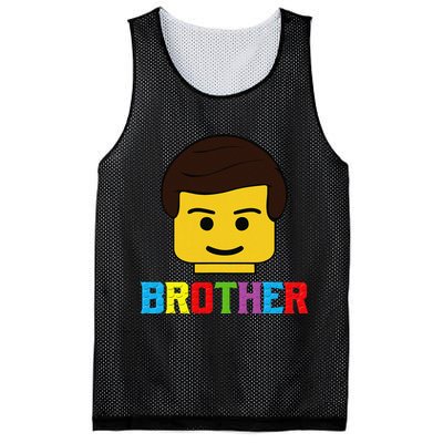 Block Brick Building Brother Master Builder Matching Family Mesh Reversible Basketball Jersey Tank
