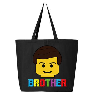 Block Brick Building Brother Master Builder Matching Family 25L Jumbo Tote