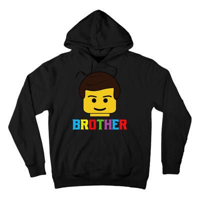Block Brick Building Brother Master Builder Matching Family Tall Hoodie