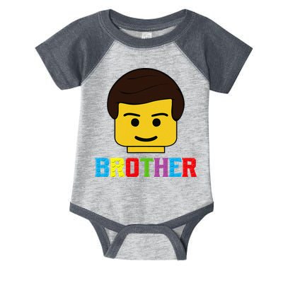 Block Brick Building Brother Master Builder Matching Family Infant Baby Jersey Bodysuit
