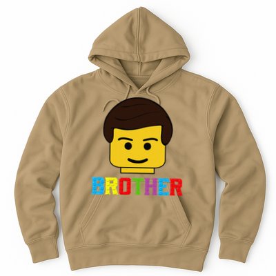 Block Brick Building Brother Master Builder Matching Family Hoodie