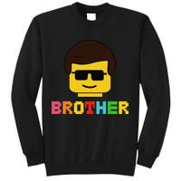 Block Brick Building Brother Master Builder Matching Family Sweatshirt
