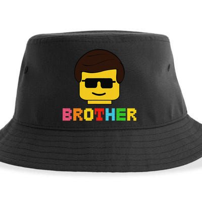 Block Brick Building Brother Master Builder Matching Family Sustainable Bucket Hat