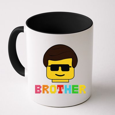 Block Brick Building Brother Master Builder Matching Family Mug