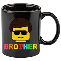 Block Brick Building Brother Master Builder Matching Family 11oz C Handle Ceramic Mug