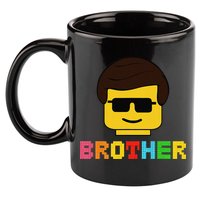 Block Brick Building Brother Master Builder Matching Family 11oz C Handle Ceramic Mug