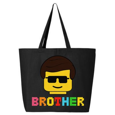 Block Brick Building Brother Master Builder Matching Family 25L Jumbo Tote