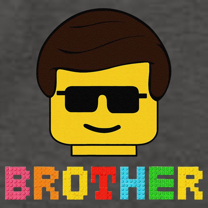 Block Brick Building Brother Master Builder Matching Family Vector Backpack