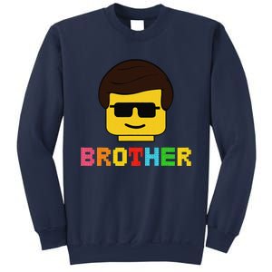 Block Brick Building Brother Master Builder Matching Family Sweatshirt