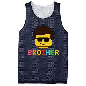 Block Brick Building Brother Master Builder Matching Family Mesh Reversible Basketball Jersey Tank