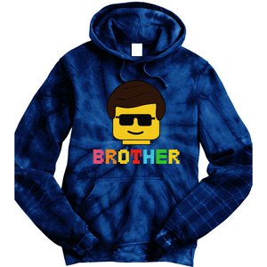 Block Brick Building Brother Master Builder Matching Family Tie Dye Hoodie