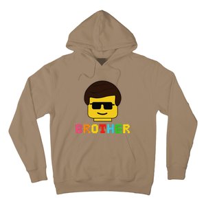 Block Brick Building Brother Master Builder Matching Family Hoodie