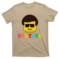 Block Brick Building Brother Master Builder Matching Family T-Shirt