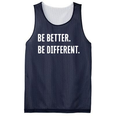 Be Better Be Different Mesh Reversible Basketball Jersey Tank