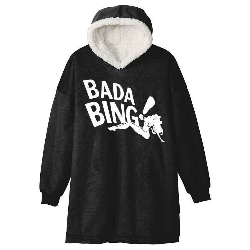 Bada Bing Hooded Wearable Blanket