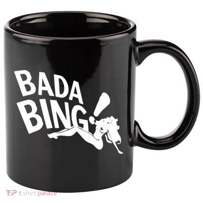 Bada Bing 11oz C Handle Ceramic Mug
