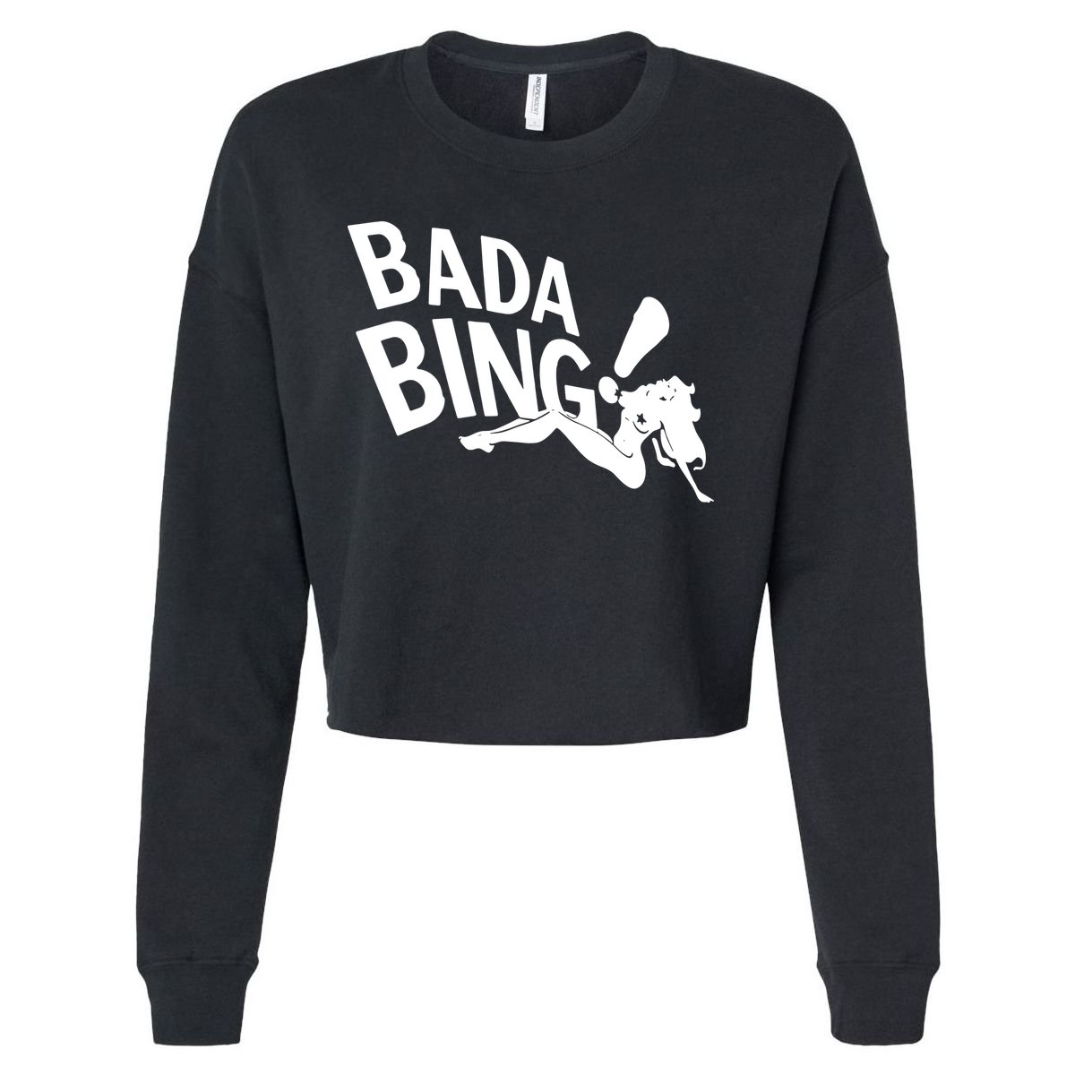 Bada Bing Cropped Pullover Crew