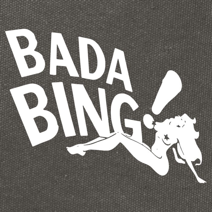 Bada Bing Cotton Canvas Backpack