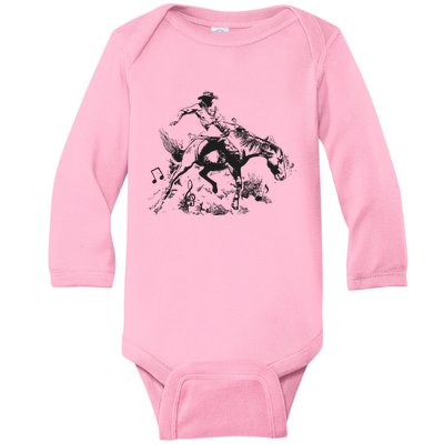 Burn Burn Burn Tour Baby Long Sleeve Bodysuit