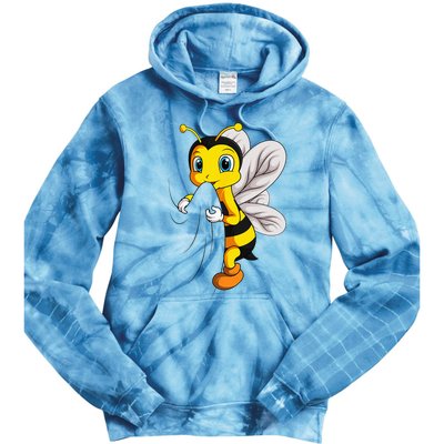 Bee Bumble Bee Tie Dye Hoodie