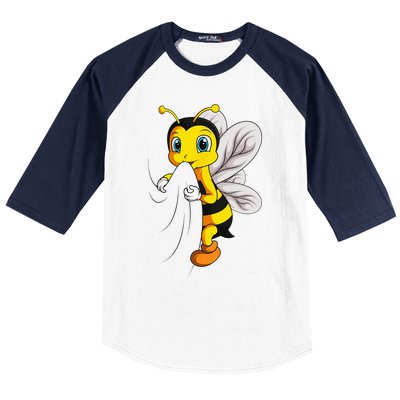 Bee Bumble Bee Baseball Sleeve Shirt