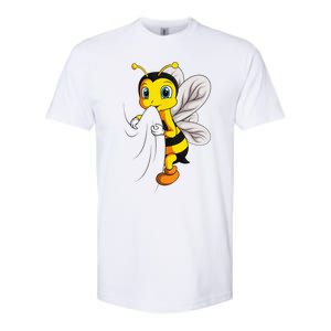 Bee Bumble Bee Softstyle CVC T-Shirt