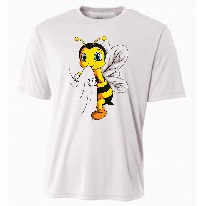 Bee Bumble Bee Cooling Performance Crew T-Shirt