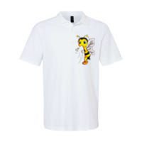 Bee Bumble Bee Softstyle Adult Sport Polo