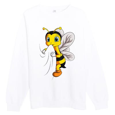 Bee Bumble Bee Premium Crewneck Sweatshirt