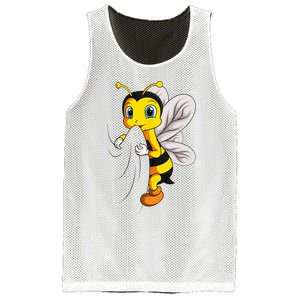 Bee Bumble Bee Mesh Reversible Basketball Jersey Tank