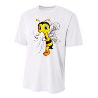 Bee Bumble Bee Performance Sprint T-Shirt