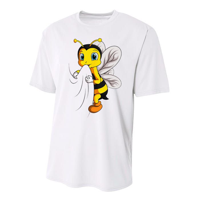 Bee Bumble Bee Performance Sprint T-Shirt