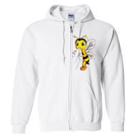 Bee Bumble Bee Full Zip Hoodie