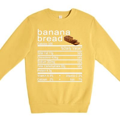 Banana Bread Premium Crewneck Sweatshirt