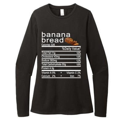 Banana Bread Womens CVC Long Sleeve Shirt