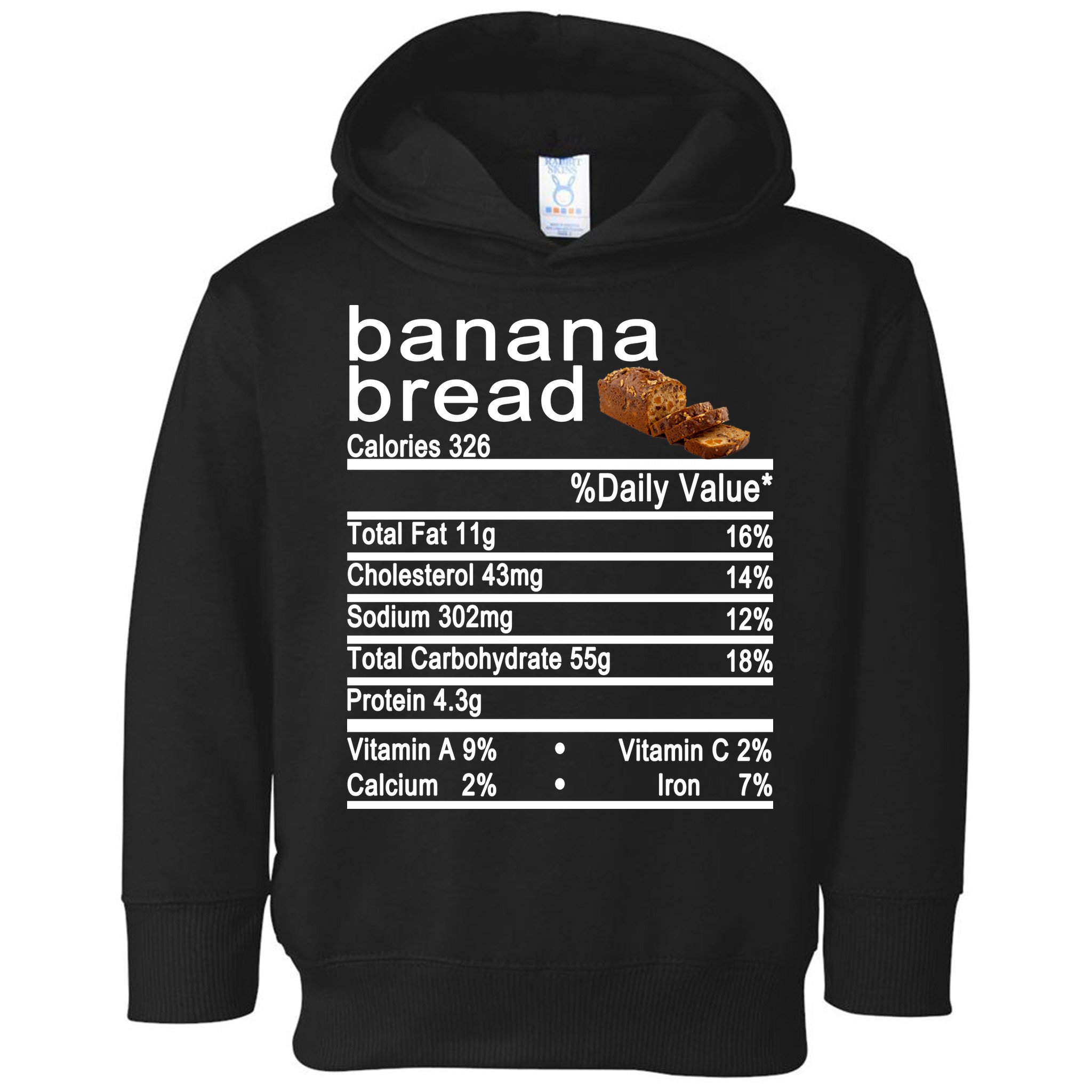 Banana Bread Toddler Hoodie