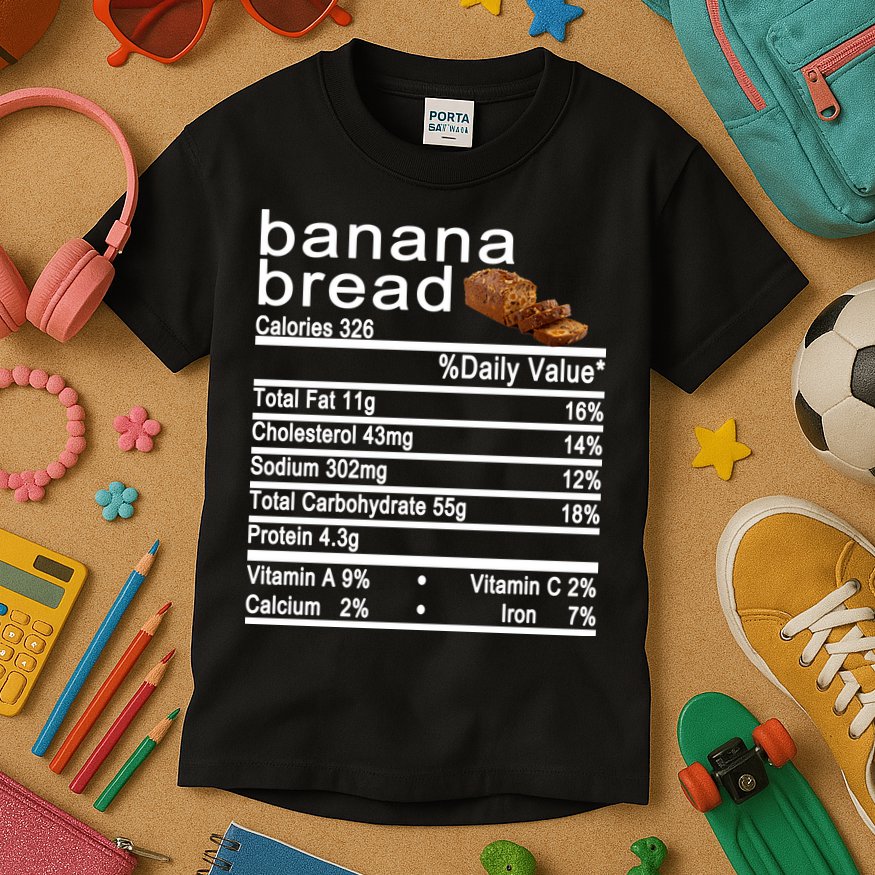 Banana Bread Kids T-Shirt