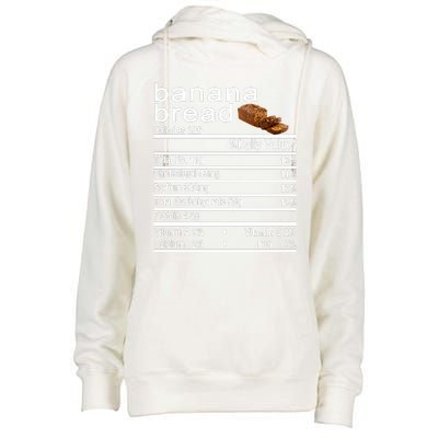 Banana Bread Womens Funnel Neck Pullover Hood