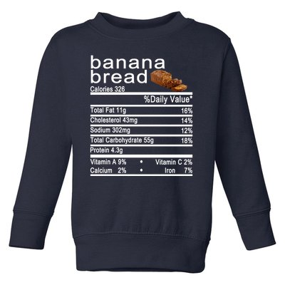 Banana Bread Toddler Sweatshirt