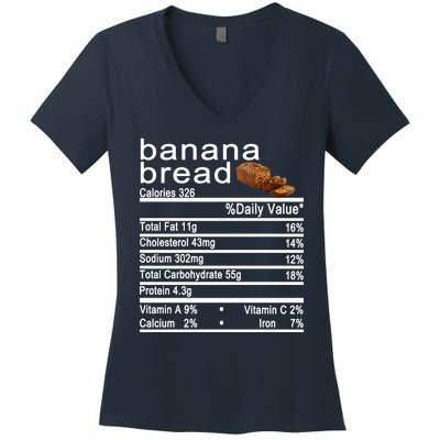 Banana Bread Women's V-Neck T-Shirt